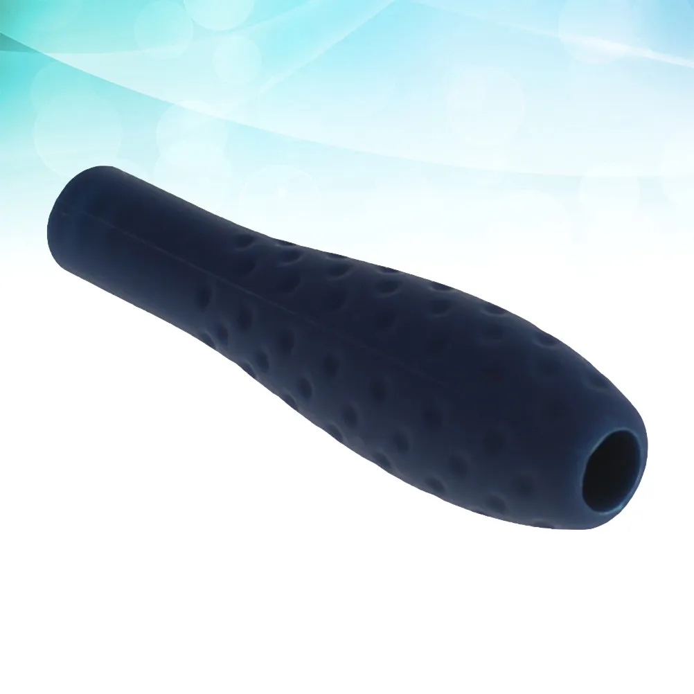 

Protective Sleeve Cover for Dark Blue Silicone Grip Ergonomic Design Finger Joint Pressure Relief Portable