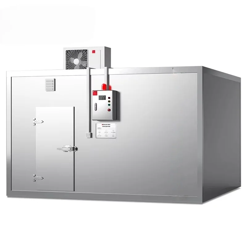 Commercial Refrigerator Freezer Cold Storage High/Low Temperature 304 Stainless Steel 20 Square Meters Customizable