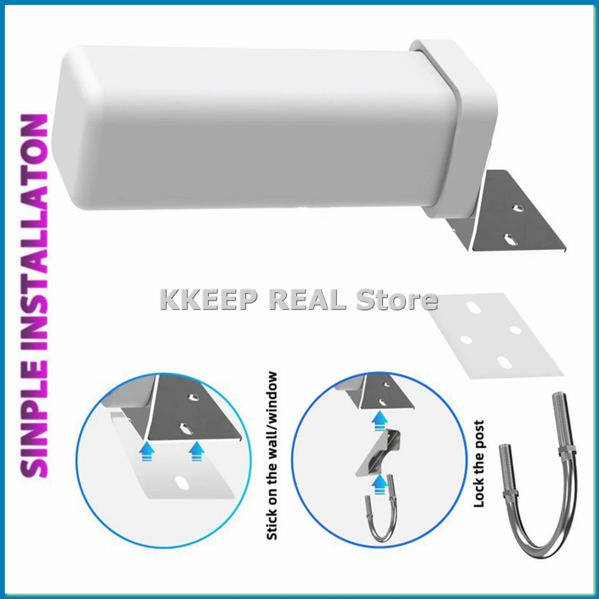 High Quality Outdoor Digital TV Antenna Outdoor High Definition Digital Smart TV 4K 1080P ATSC Amplifier TV Antenna-A82Z