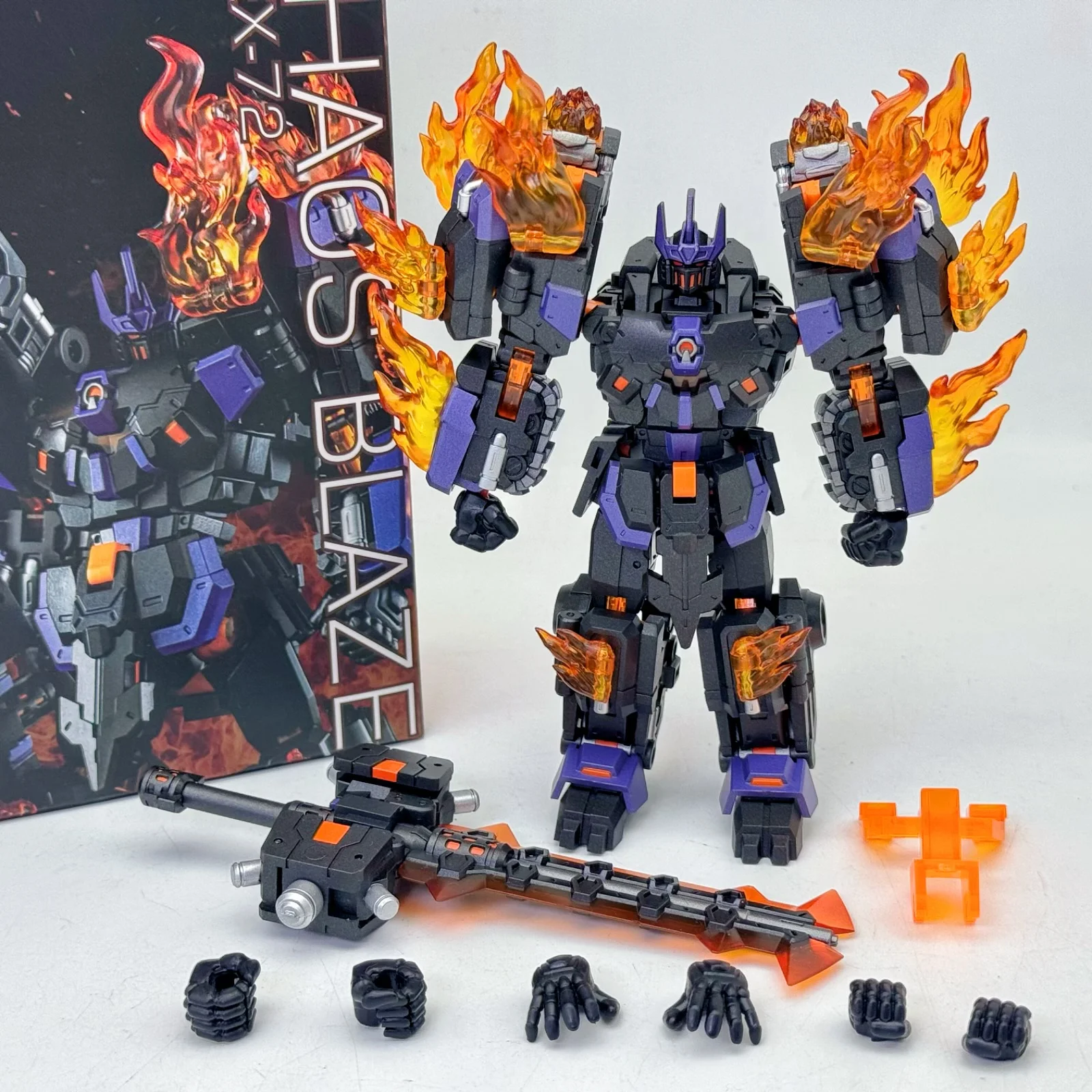 Iron Factory Fallen Chaos Flame Small Scale IF EX-72 EX72 Transformation Toy Action Figure Toy Collection Gift In Stock