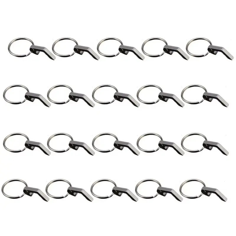 

A02M-Mini Bottle Opener Key Ring-Portable Stainless Steel Design, Easy Carry Bar Tool