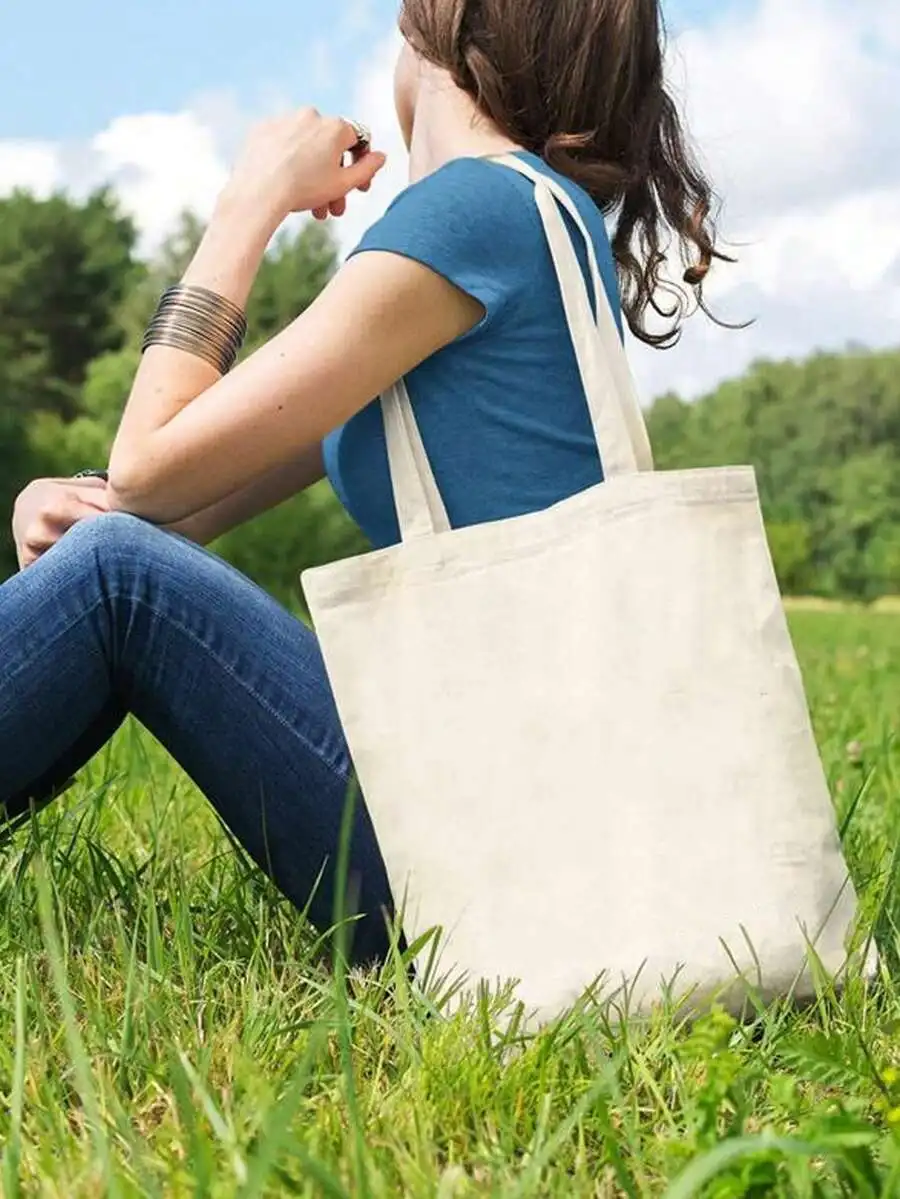 Large Capacity Christian Canvas Tote Bag - , Lightweight, Fashion Shoulder Bag With Fixed Strap, Open Top, Bible Verse Print,