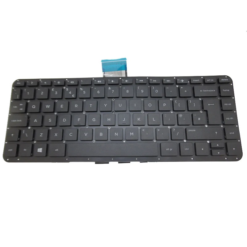 Laptop Keyboard For HP 13-A000 X360 UK United Kingdom SG-62230-2BA SN6137 767823-031 Without Frame Black