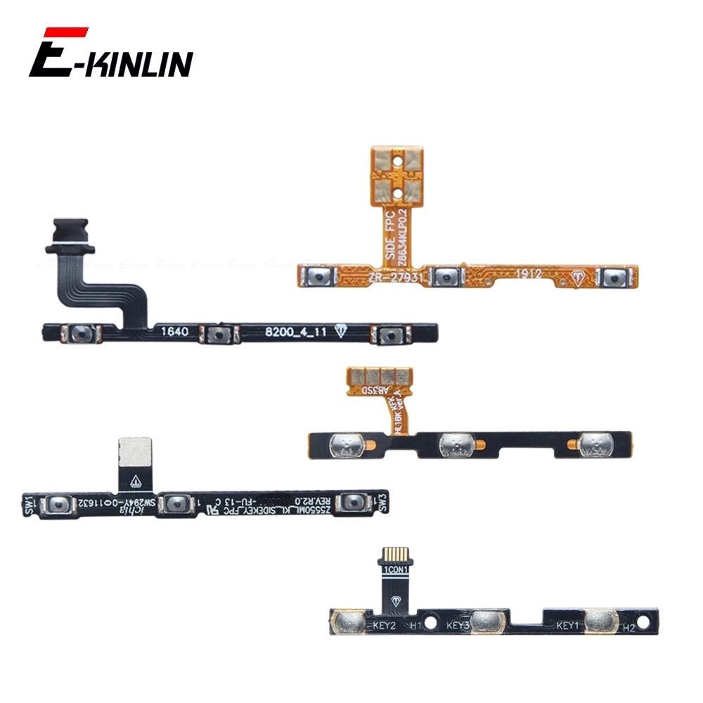Cabo Flexível de Controle de Volume e Botão Liga/Desliga (Power Key) para Asus Zenfone 3 Max M1 M2 Laser Deluxe 5.5 Shot Plus