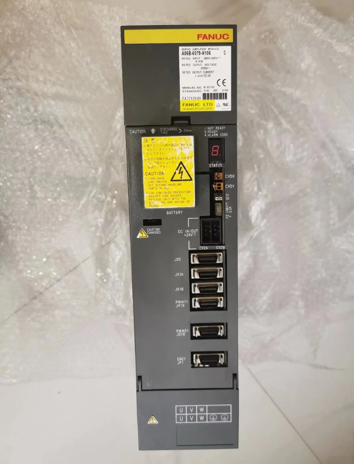 A06B-6079-H106 second-hand tested ok  Servo Drive in good Condition
