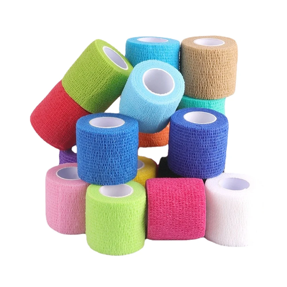 1 Roll Elastic Medical Bandage First Aid Gauze Bandages Wound Dressing Plasters Nursing Tape Emergency Care Bandages