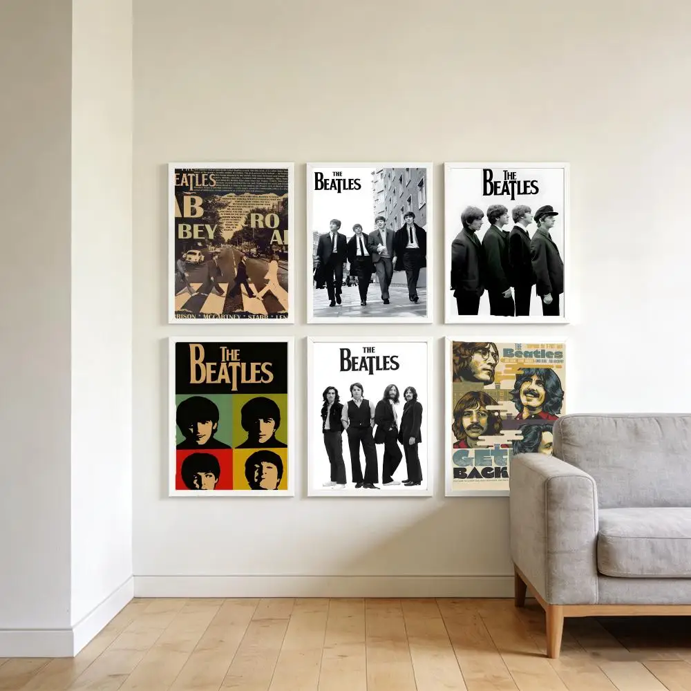 The Beatles Poster Top-Quality Poster For Household Room Bar Cafe Wall Art Decor & Gift Item