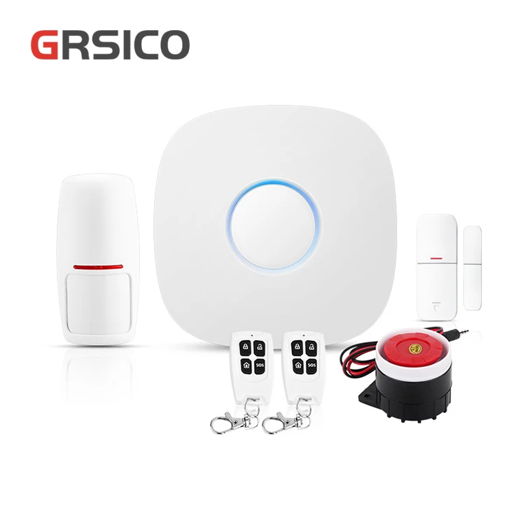 2022 New 4G tuya Home smart Security Alarm Set supports alarm, SMS, two-way intercom and professional security guards the who