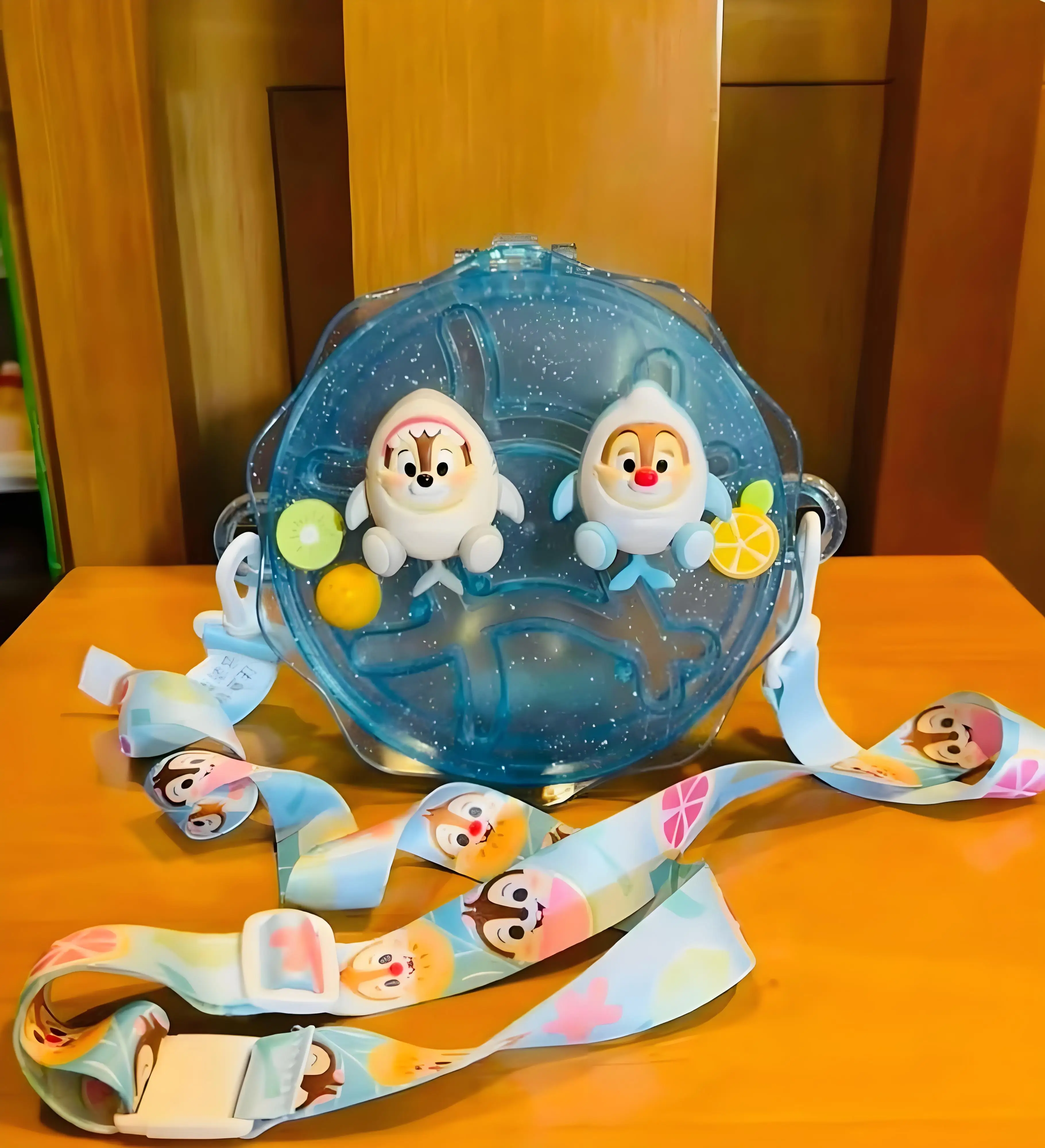 

Контейнер для хранения ведра для попкорна Disney's Brave and Wise Chip and Dale, памятный подарок на детские фестивали.