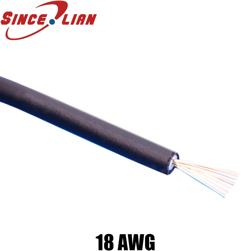 

UL1672 Double Insulation Environmental Protection Electronic Wire 18AWG Equipment Connection Wire Double-insulated Cable 20M