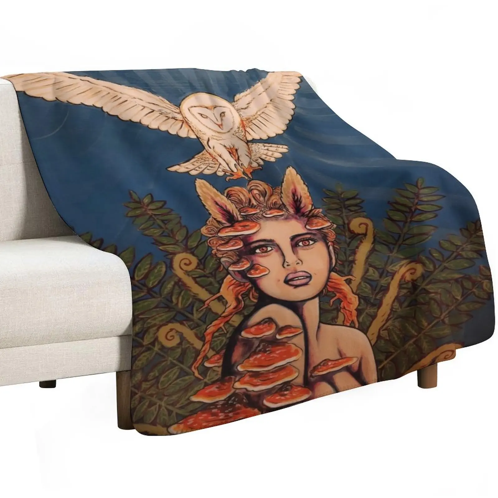 

Fearless Throw Blanket Luxury Designer Luxury Soft Plush Plaid Fashion Sofas Blankets