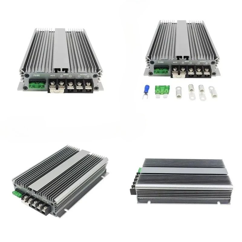 IP68 waterproof factory price 30-90V DC DC buck 72V 60V 48v to 12V 40A converter