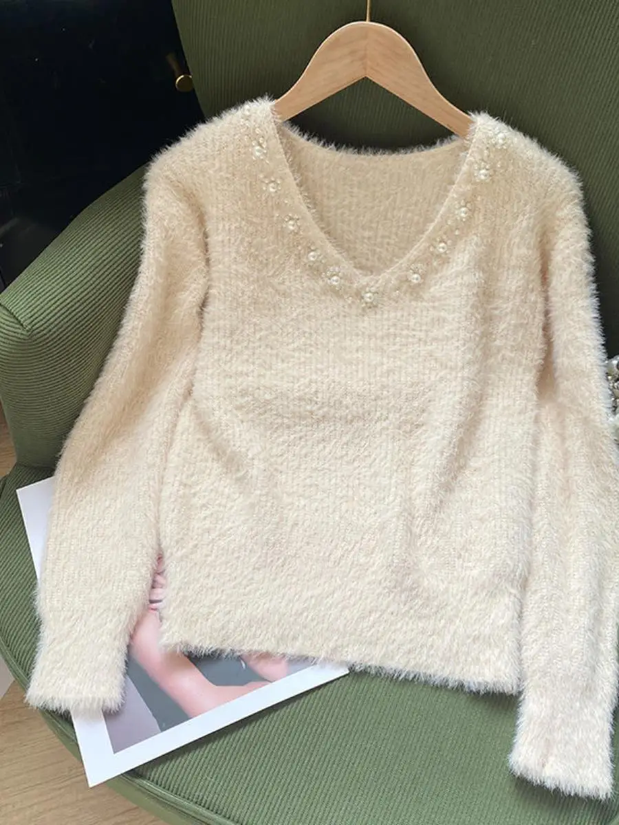 soft-ort-knitted-sweater-for-women-autumn-winter-new-sle-versatile-base-layer-top-with-ket-scarf-versatile-knitwear