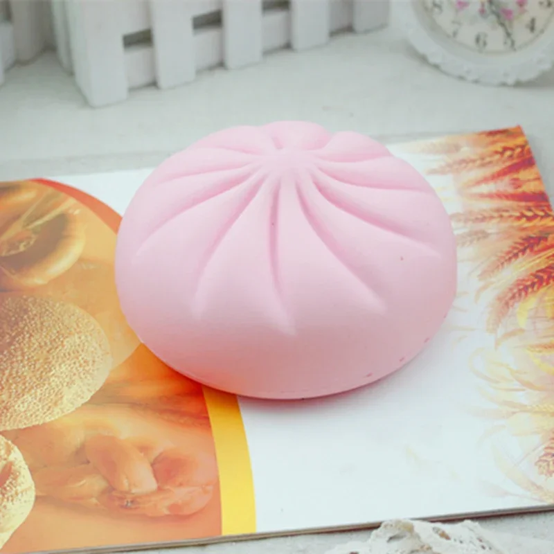 Jumbo Steamed Bun Squishying 15cm Slow Rising Toy Scented Food Collection Decor Toy Gift For Children