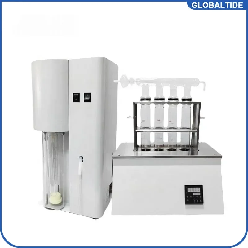 Kjeldahl Nitrogen Analyzer KDN-04C Digestive Furnace Protein Distillation Apparatus Lab Drying Equipment for Laboratory Use