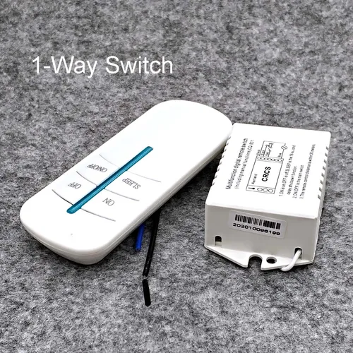 Interruptor de luz con Control remoto Digital, interruptor de Control remoto inalámbrico de encendido y apagado para lámpara de bombilla, 220V, RF433, 1 vía