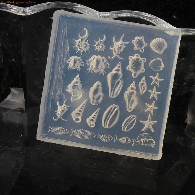 G92D Multifuntional Mold Styling Mold Sea Theme Small Accessories Moulds Suitable for Accessories Enhancement