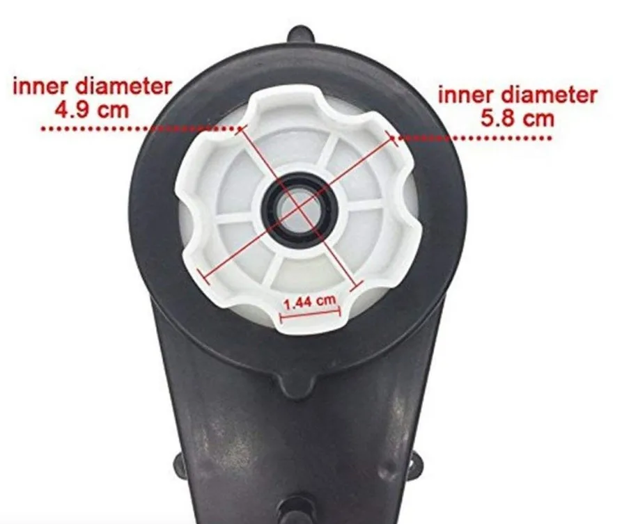 2 uds RS555 niños viajan en juguetes motores de coche caja de cambios 24V 18000-40000RPM ruedas de coche para niños caja de cambios Motor de CC para coche de Control remoto