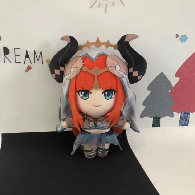 Muñeco de peluche Nilou súper bonito Genshin Impact juguete de peluche de algodón coleccionable en Stock entrega rápida regalo de compañero de escritorio