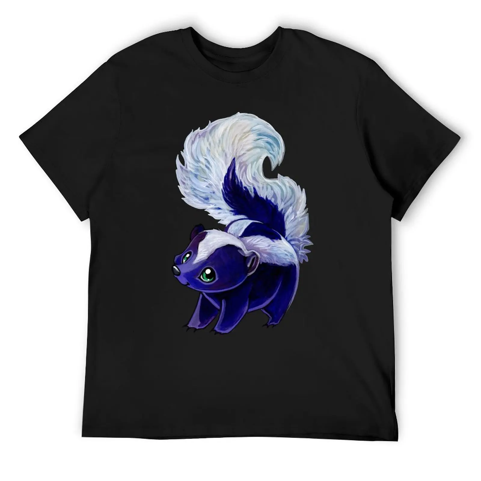 

Purple skunk T-Shirt anime tshirt anime stuff plain black t shirts men