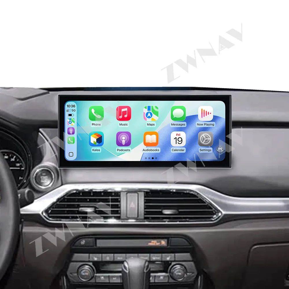 

15.8” For Mazda CX-9 2021 - 2024 Android 15 auto touch screen GPS navigation carplay multimedia player radio wireless head unit
