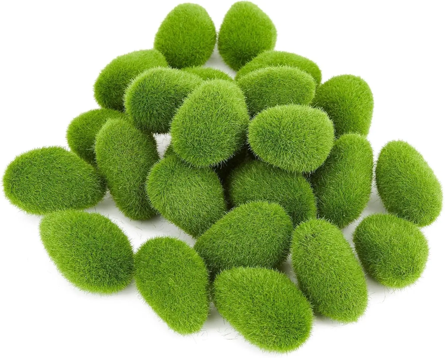 Fensong Artificial Moss Rocks Green Moss Decoration Suitable for Floral Arrangement Fairy Gardens and Crafting Moss Wall Art Fak