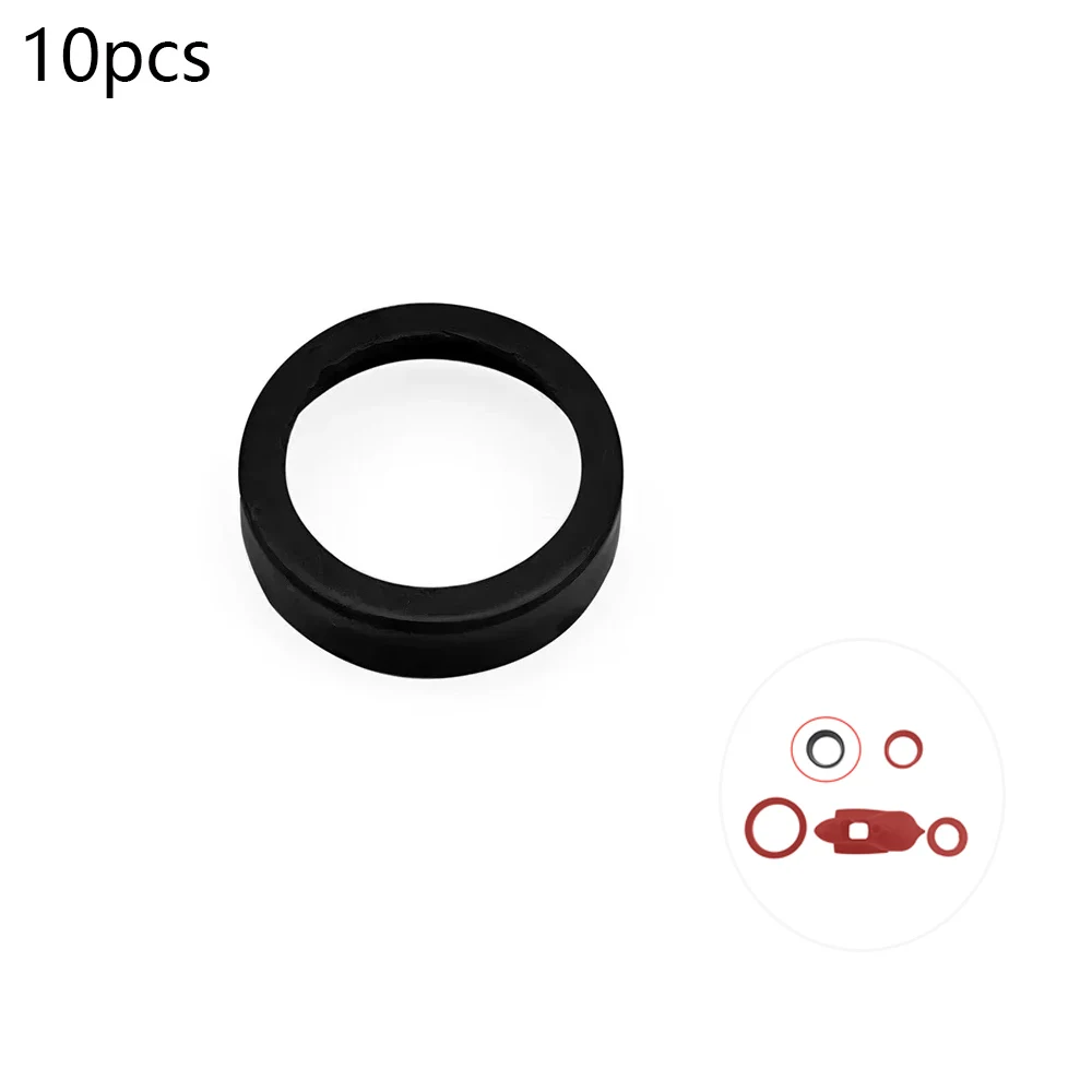 KegLand Nukatap 10pcs Black Seal O-Ring Silicone Gasket Beer Tap Faucet Accessory Home Brewing