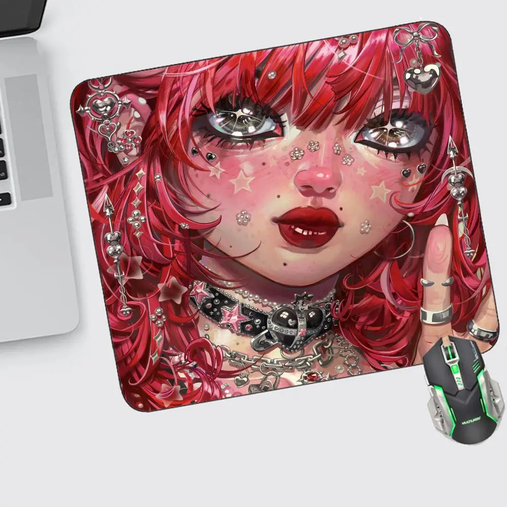 

Eunpyon Art Mouse Pad Small Gaming Accessories Keyboard Computer Offices Desk Mat Pc Gamer Non-slip Rubber Mousepad
