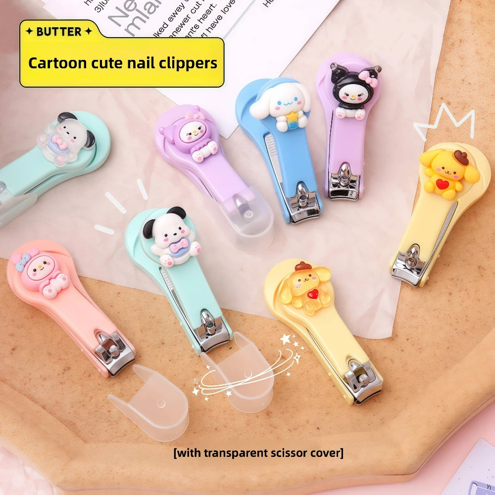 

Sanrio Hello Kitty Friends Foldable Nail Clipper Cute Portable Design for School Travel Manicure Essential Single Unit Pack Best