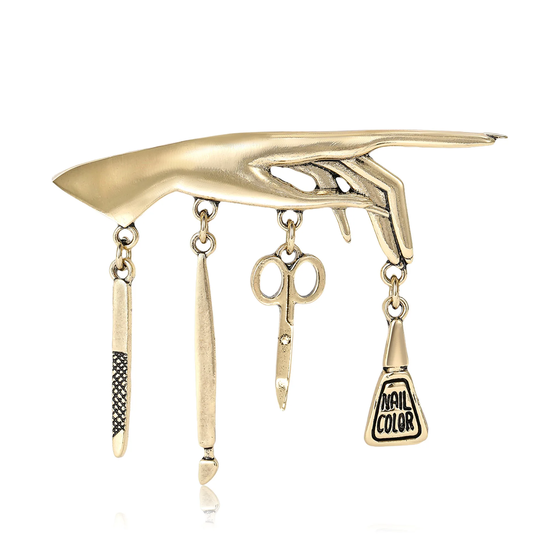 

Retro Manicurist Tools, Pendants, Brooches, Women's Gifts, Evening Gowns, Coats, Clothing Accessories, Party Jewelry