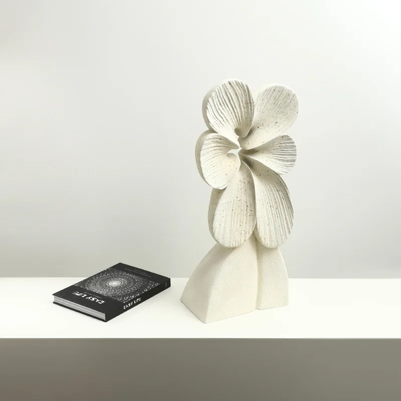 butterfly shadow flower language resin sculpture sales office hotel entrance desktop high-end decorative ornament