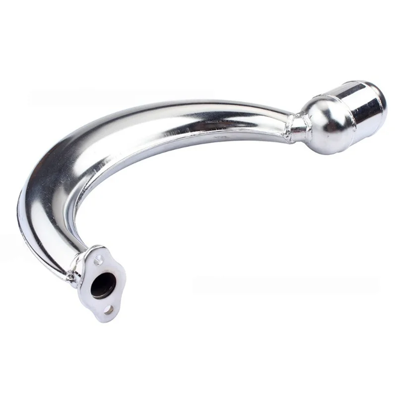 Precise Motorcycle Exhaust Pipe For 49Cc 50Cc 60Cc 80Cc 100Cc Electric Bicycle Bike Engine Motor Muffler Replacement