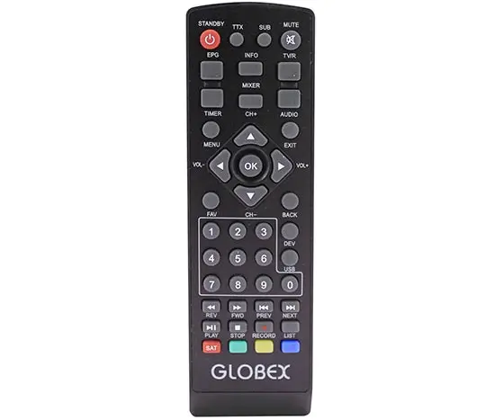 WEKO KR GLOBEX GLB-8800 mini HD HD satellite remote control