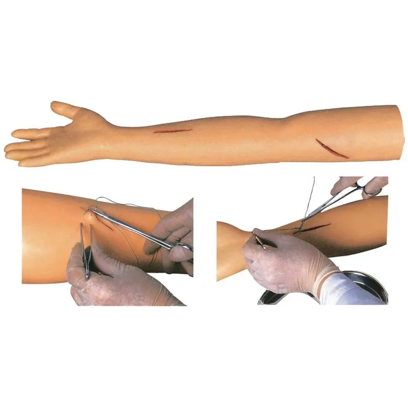 

Adavanced Surgical Suture Training Arm Simulator