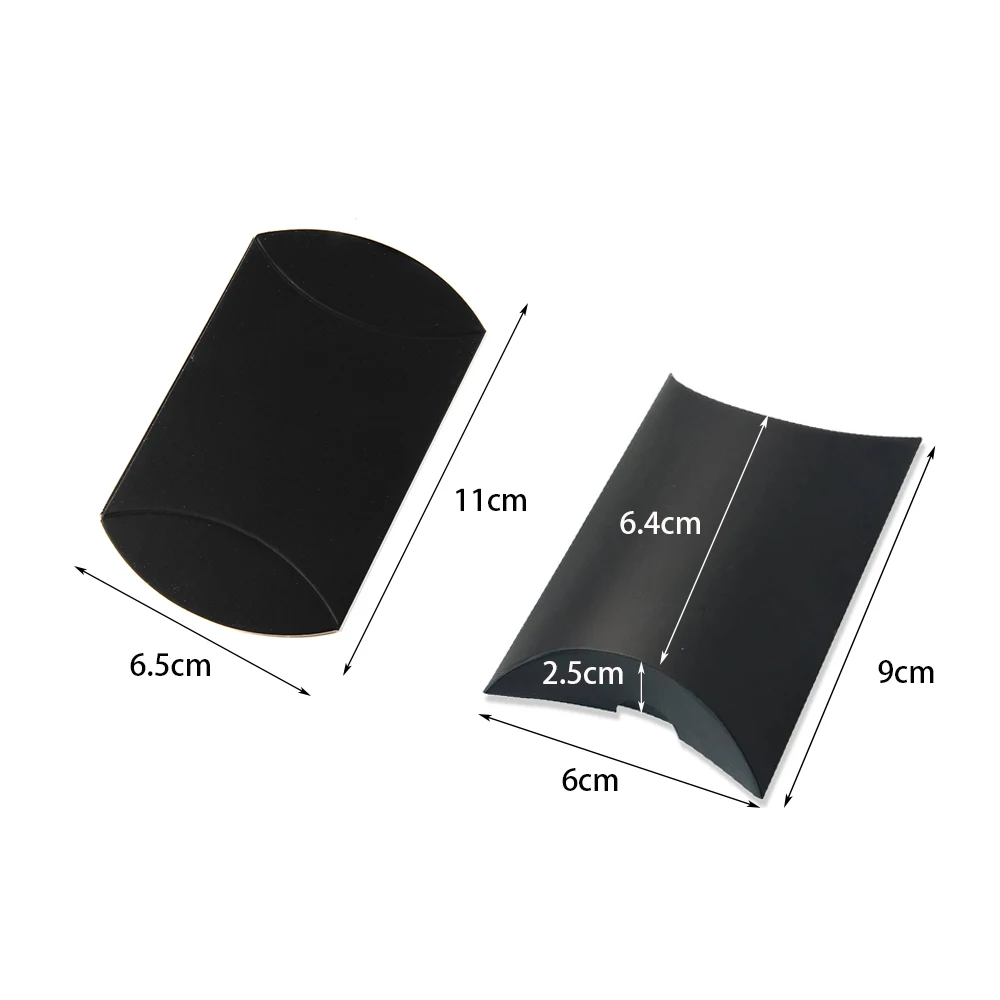 10/20/30 قطعة وسادة بلاستيكية شفافة لصالح صندوق للحلوى حفل زفاف هدية عيد الأم مهرجان هدية الأعمال الصغيرة التعبئة والتغليف