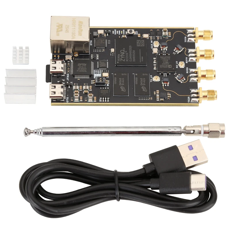 New 70MHz-6GHz Zynq7010 + AD9363 2T2R SDR Software Defined Radio Compatible with ADALM-PLUTO Pluto Openwifi Zynqsdr