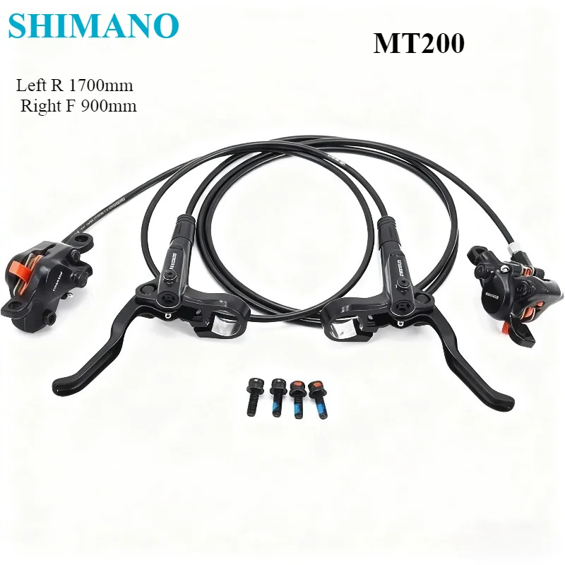 Shimano BR BL MT200 دراجة الفرامل الجبلية الفرامل الصحن الهيدروليكي الفرامل 900/1700 مللي متر جبل المشبك الفرامل