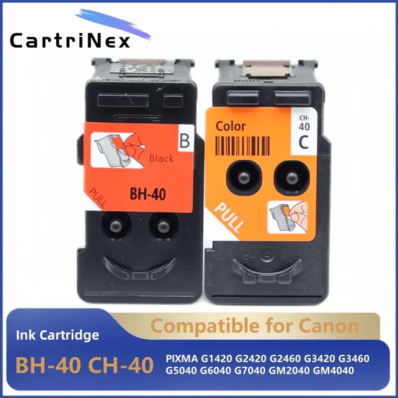 

BH-40 CH-40 Compatible BH40 CH40 Printhead for Canon PIXMA G1420 G2420 G2460 G3420 G3460 G5040 G6040 G7040 GM2040 GM4040 Printer