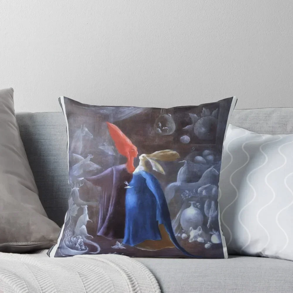 Leonora Carrington Throw Pillow Cushions Home Decor luxury decor Christmas Pillow Covers pillow