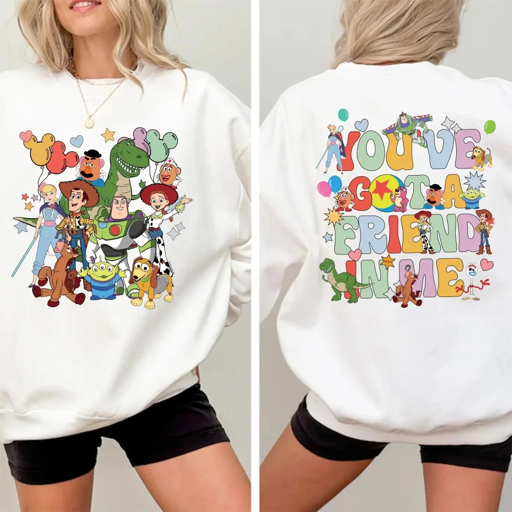 

You've Got A Friend in Me Sweatshirt Disney Toy Story Sweater Disney Trip Hoodie Disney Friends TeeToy Story Characters Tee