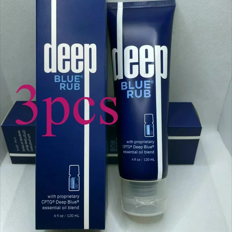 Creme Deep Blue Rub With Proprietary Cptg Deep Blue Essential Oil Blend 120ml