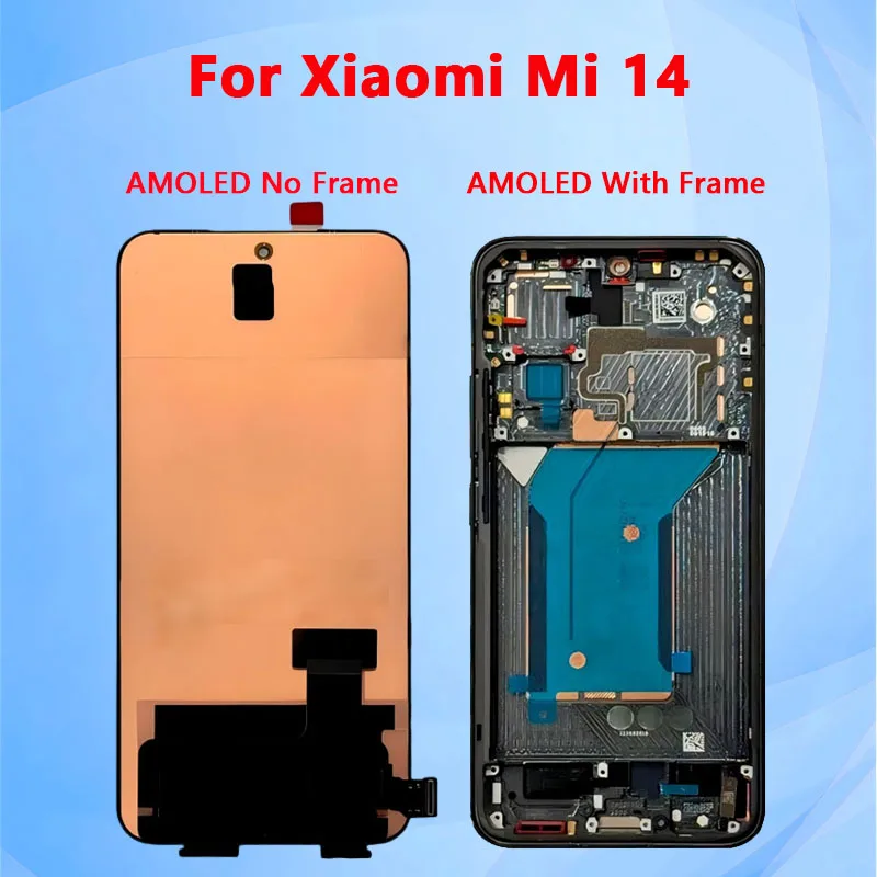 New OEM For Xiaomi 14 LCD 23127PN0CC LCD Display Screen Touch Panel Digitizer Assembly Replacement For Xiaomi 14 Pro 23116PN5BC
