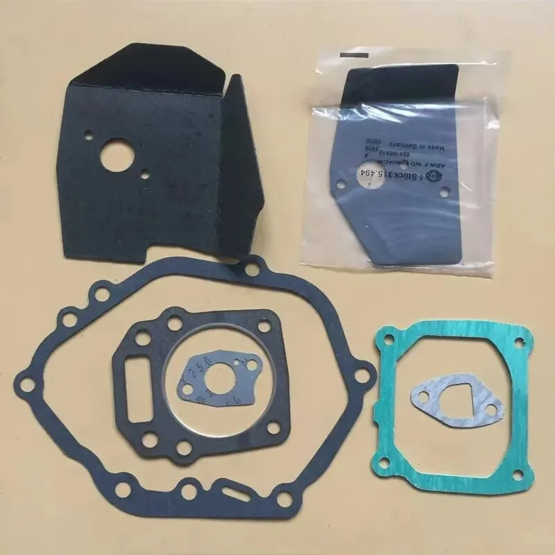 2set Full Gasket Set For Honda GXV160 Lawn Mower, Muffler Carburetor Cylinder Head Case Gasket Garden Spare Parts