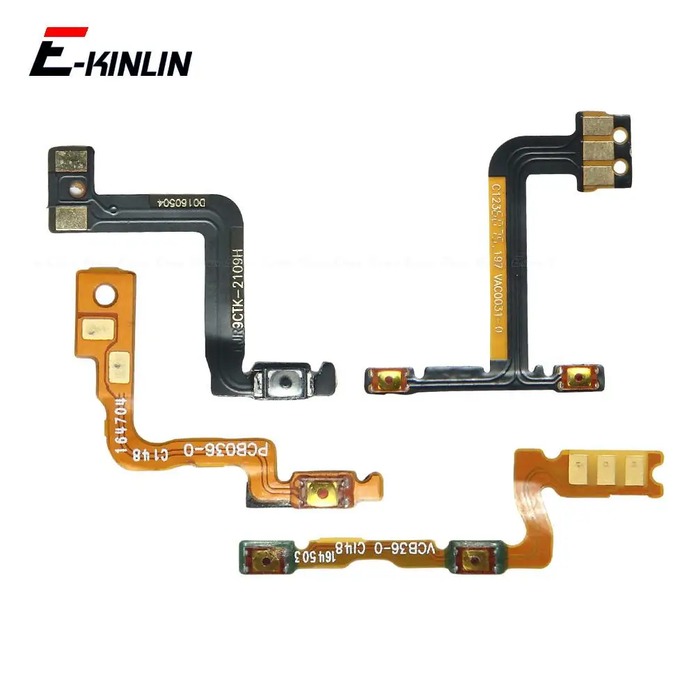 Mute Switch Power Key For OPPO F1 F1s F3 Plus F5 Youth F7 ON OFF Volume Button Control Flex Cable Parts