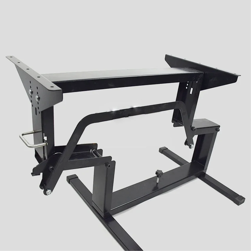 Drop height 300- 340mm,RV Folding Dining Table Stand Hot Rolled Steel Furniture Hardware Table Leg Lifting height 660- 700mm