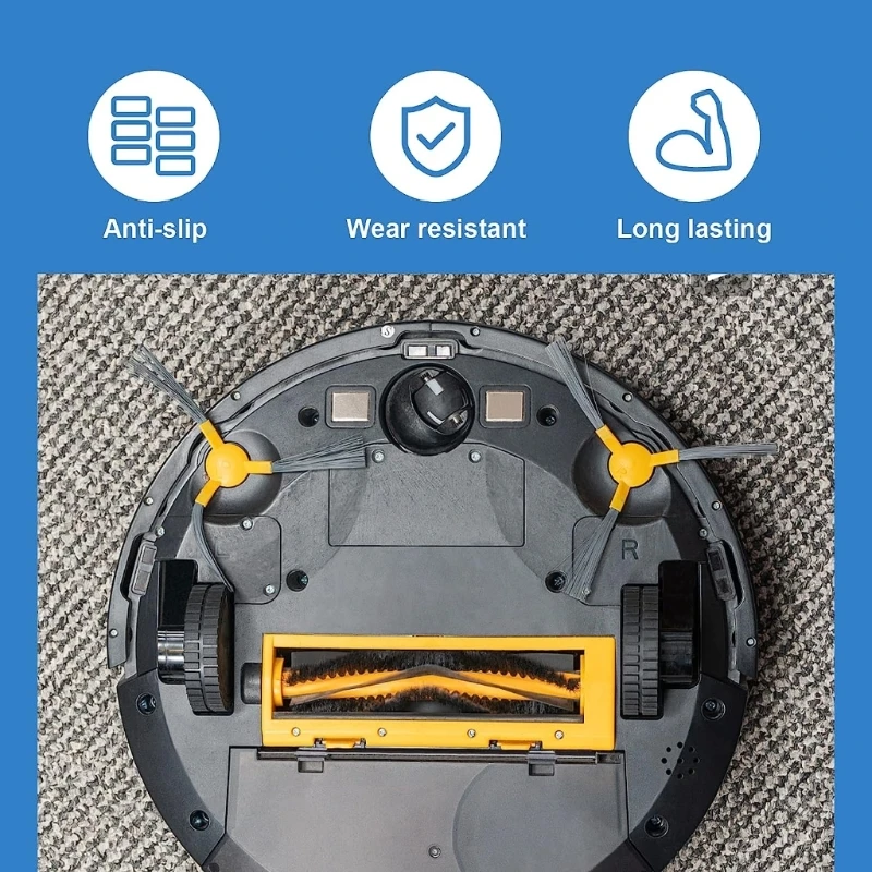 8 قطعة إطارات العجلات المطاطية استبدال معالجته مناسبة لـ I7، +، E5، E6، دروبشيبينغ