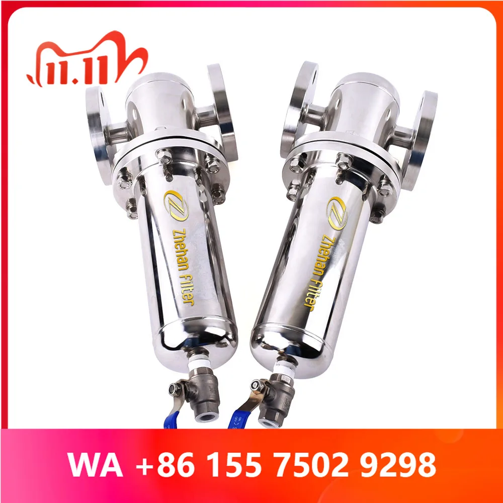 2024 New Series ZHEHAN Purification High Pressure Resn Food Gr Stainless Steel Filter