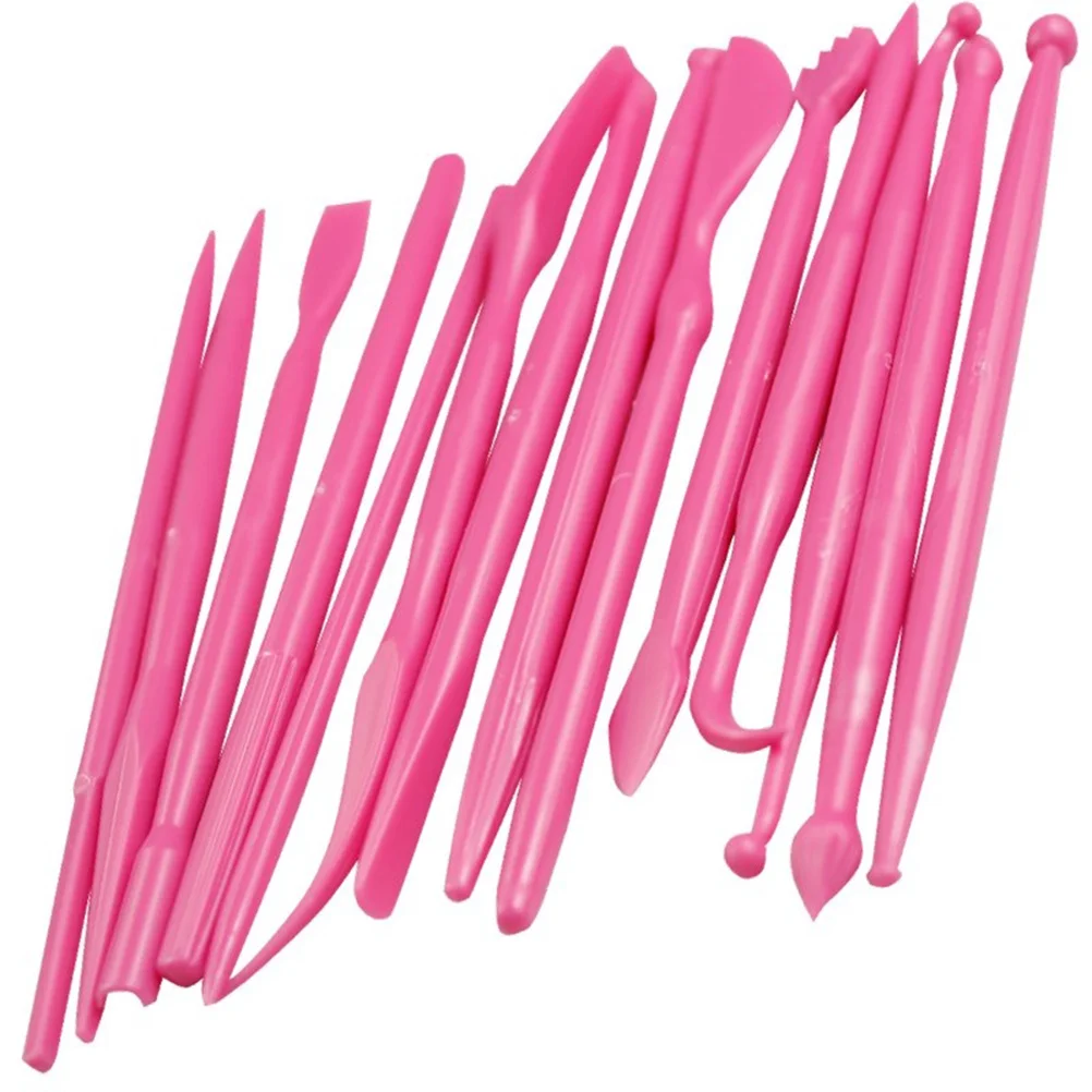 14 szt. Narzędzi do dekorowania ciast, zestaw do rzeźbienia w fondant, forma do pieczenia DIY do rzeźbienia w cukrze, bezpieczna do piekarnika, mikrofalówki i zamrażarki