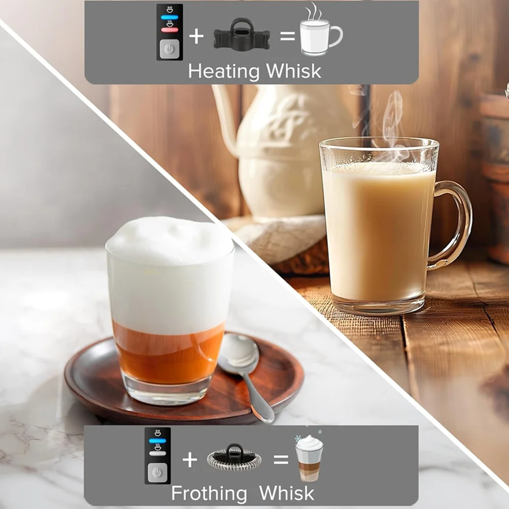 EMECE-صانع رغوة الحليب الكهربائية وسخان استبدال رغوة الحليب الكهربائية لـ Secura MMF-015، MMF-003 #4