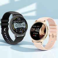 Water Resistant Smartwatch IP67 Oximetry Heart Rate Sleep Monitor Women's Electronic Watch Android iOS Compatible